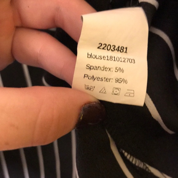 NEW SHEIN hi- low blouse size Medium - Picture 8 of 8